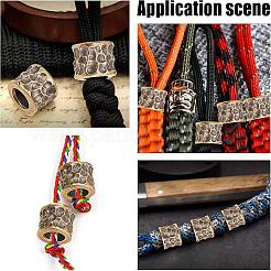 6Pcs Brass Beads&nbsp;FIND-BC0002-29