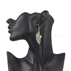Handmade Glass Seed Beads Dangle Earrings&nbsp;EJEW-MZ00546-03