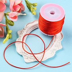 30M Nylon Satin Rattail Cords&nbsp;NWIR-YW0001-04-04