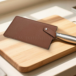 2Pcs Imitation Leather Kitchen Knife Scissors Case&nbsp;AJEW-CL0005-70B