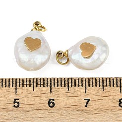 Natural Keshi Pearl Pendants&nbsp;LS-STAS-Z136-01G-04