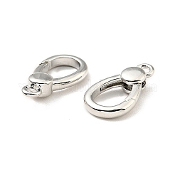Brass Spring Gate Rings&nbsp;X-KK-G416-50P