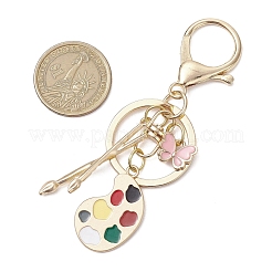 Painter's Palette Alloy Enamel Keychain&nbsp;KEYC-JKC01074
