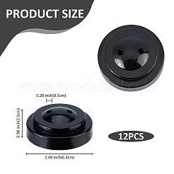 Plastic Table Flag Display Pedestals&nbsp;ODIS-WH0038-164