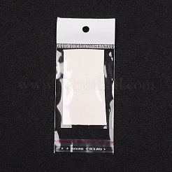 セロハンのOPP袋  11.5x5cm  一方的な厚さ：0.035mm  インナー対策：6.5x5のCM  穴：6mm&nbsp;X-OPC009
