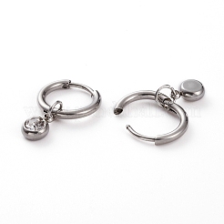 304 Stainless Steel Huggie Hoop Earrings&nbsp;EJEW-JE04449