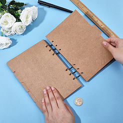 5Pcs Kraft Paper Binder Dividers&nbsp;AJEW-CP0011-76B