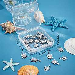 30Pcs 3 Style Stainless Steel Pendant&nbsp;STAS-SC0004-58