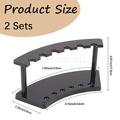 6 Hole Plastic Pen Holder&nbsp;ODIS-WH20015-01B
