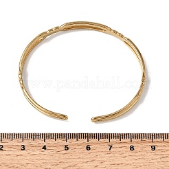 304 Stainless Steel Cuff Bangles for Women&nbsp;LS-BJEW-H635-02G