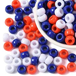 600Pcs 3 Colors Opaque Plastic Beads&nbsp;KY-FS0001-39