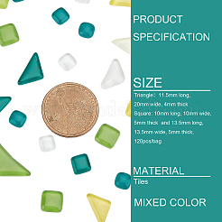 Transparent Glass Cabochons&nbsp;GLAA-GF0001-10O