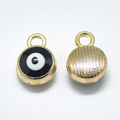 Light Gold Plated Alloy Charms&nbsp;LS-ENAM-S117-27B