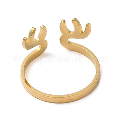 304 Stainless Steel Cuff Rings&nbsp;LS-RJEW-G299-03G