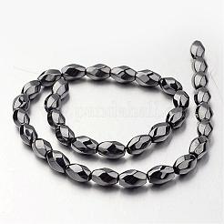 Non-magnetic Synthetic Hematite Beads Strands&nbsp;G-F300-12-09
