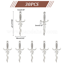 30Pcs Tibetan Style Alloy Connector Charms&nbsp;TIBEP-UN0001-09