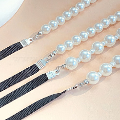 8mm Plastic Pearl Round Beaded Necklaces for Women&nbsp;WH-WG536FD-01