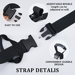 Nylon & PVC Durable Storage Strap with Carrying Handle&nbsp;AJEW-WH0609-762A