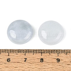 天然ミャンマー翡翠/ミャンマー翡翠カボション  半円  16x5.5~6mm&nbsp;G-T143-48D