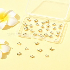 35Pcs 7 Styles Brass Beads&nbsp;KK-FS0001-69