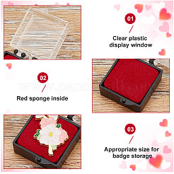 Plastic Box with Flocking Blister&nbsp;CON-WH0106-11C