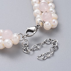 Natural Freshwater Pearl Necklaces&nbsp;NJEW-JN02509-01