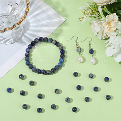 2 Strands Natural Lapis Lazuli Beads Strands&nbsp;G-SP0001-26