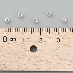 Rack Plating Brass Round Spacer Beads&nbsp;KK-I601-3mm-S-RS
