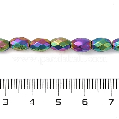 Electroplated Strong Magnetic Synthetic Hematite Beads Strands&nbsp;G-P518-02G