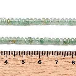 Natural Green Strawberry Quartz Beads Strands&nbsp;G-G343-A07-2x4mm
