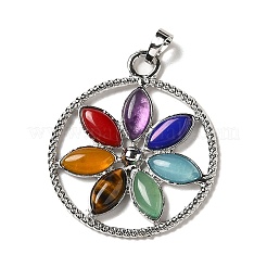 Chakra Natural Gemstone Pendants&nbsp;G-H307-01P