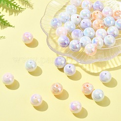 50Pcs Opaque Acrylic Beads&nbsp;OACR-CJ0002-10