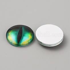 Luminous Self Adhesive Glass Eyes Cabochons&nbsp;DIY-WH0304-941C-46