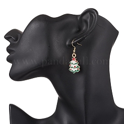 4 Pairs Alloy Enamel Dangle Earrings&nbsp;EJEW-JE06531