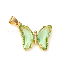 Glass Pendants&nbsp;GLAA-G075-01G