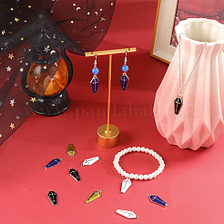 40Pcs 4 Colors Alloy Enamel Pendants&nbsp;ENAM-SC0003-79