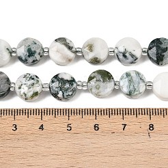 Natural Tree Agate Beads Strands&nbsp;G-F812-C05-01