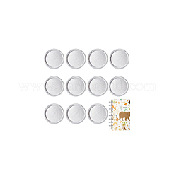11Pcs Alloy Cabochon Settings&nbsp;FIND-BC0013-53P-01