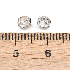 Flat Round Sew on Rhinestone Montee Beads&nbsp;STAS-B107-01A-01P