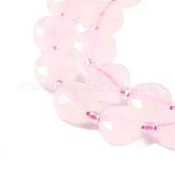 Natural Rose Quartz Beads Strands&nbsp;G-N342-07