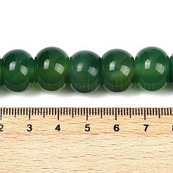 Dyed Natural Agate Beads Strands&nbsp;G-U030-A01-03