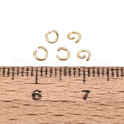 304 Stainless Steel Open Jump Rings&nbsp;STAS-Q113-3x0.5mm-G-01