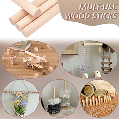 Wood Sticks&nbsp;WOOD-WH0002-64C