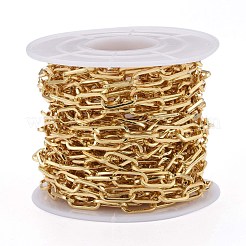 Brass Paperclip Chains&nbsp;CHC-H102-19G