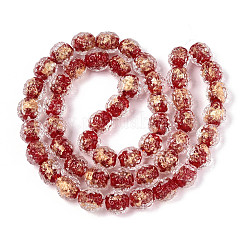 Handmade Lampwork Beads&nbsp;FOIL-T007-03F