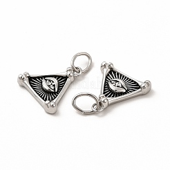 Ion Plating(IP) 304 Stainless Steel Pendants&nbsp;STAS-M089-24AS