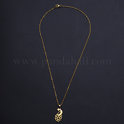201 Stainless Steel Pendants Necklaces&nbsp;NJEW-S105-JN703-45-2