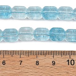 Transparent Glass Beads Strands&nbsp;GL-A001-01A-03