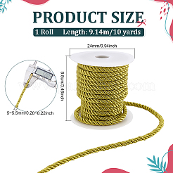 10 Yards 3-Ply Round Twist Polyester Cords&nbsp;OCOR-PH0006-69A