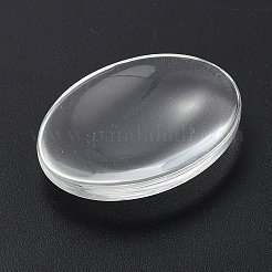 Glass Cabochons&nbsp;GLAA-WH0032-30
